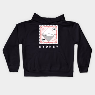 Sydney Stamp Design Kids Hoodie